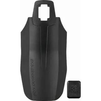SKS Spatlap voor fiets - 50-53 mm - Inclusief spatbordstang clip - Zwart