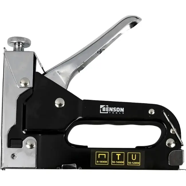 Benson Veelzijdige handtacker set - Inclusief 3 soorten nietjes en opbergkoffer