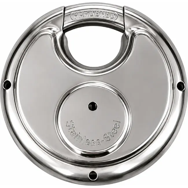 Falkx Discus hangslot - 70 mm - Roestvrij staal - Extra zaagbescherming - Binnen- en buitengebruik