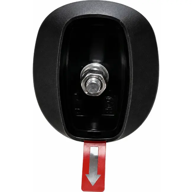 Falkx Solar LED achterlicht - Zonnecel en bewegingssensor - Montage op spatbord - 3 lumen - Rood/Zwart