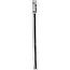 Benson Tochtstrip borstel - aluminium zilver - 100 cm - inkortbaar - voor deuren