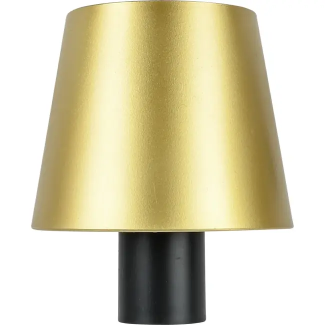 Benson Aanraakdimbare LED flessenlamp - goud - oplaadbaar - compact ontwerp - warm wit licht