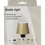 Benson Aanraakdimbare LED flessenlamp - goud - oplaadbaar - compact ontwerp - warm wit licht