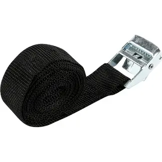 Benson Spanband met klemgesp 2,5 m lang en 25 mm breed voor bagage
