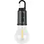 Benson Campinglamp rond oplaadbaar met karabijnhaak, 3 lichtstanden, 200 lumen en 400 mAh batterij