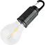Benson Campinglamp rond oplaadbaar met karabijnhaak, 3 lichtstanden, 200 lumen en 400 mAh batterij