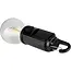 Benson Campinglamp solar 4-delig met karabijnhaak, 3 lichtstanden, dagsensor, batterij en IP44