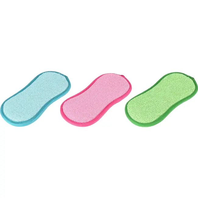 Benson Spons microvezel 3-delig herbruikbaar en sterk absorberend