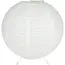 Benson Tafellamp rijstpapier rond wit 20 cm met batterijvoeding