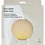 Benson Tafellamp rijstpapier rond wit 20 cm met batterijvoeding