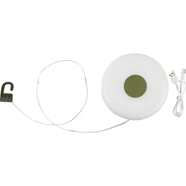 Benson Campinglamp 2-in-1 oplaadbaar met 8 meter lichtslinger, 200 lumen en 30 leds voor buiten