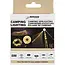 Benson Campinglamp 2-in-1 oplaadbaar met 8 meter lichtslinger, 200 lumen en 30 leds voor buiten