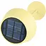Benson Tafellamp solar beige metaal 3 W met 120 lumen, 800 mAh accu en drie instelbare lichtstanden