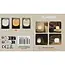 Benson Nachtlamp mini dimbaar oplaadbaar 8,6 x 7,3 cm met ABS behuizing