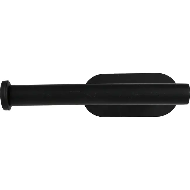 Benson Wc-rolhouder zwart zelfklevend van gecoat RVS 16,5 x 8 cm