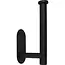 Benson Wc-rolhouder zwart zelfklevend van gecoat RVS 16,5 x 8 cm