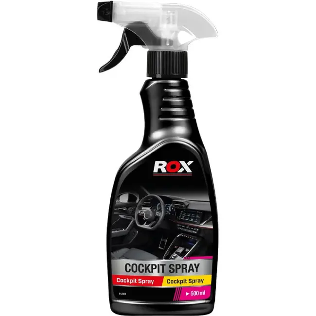 ROX Cockpitspray 400 ml voor dashboard met stofwerende werking