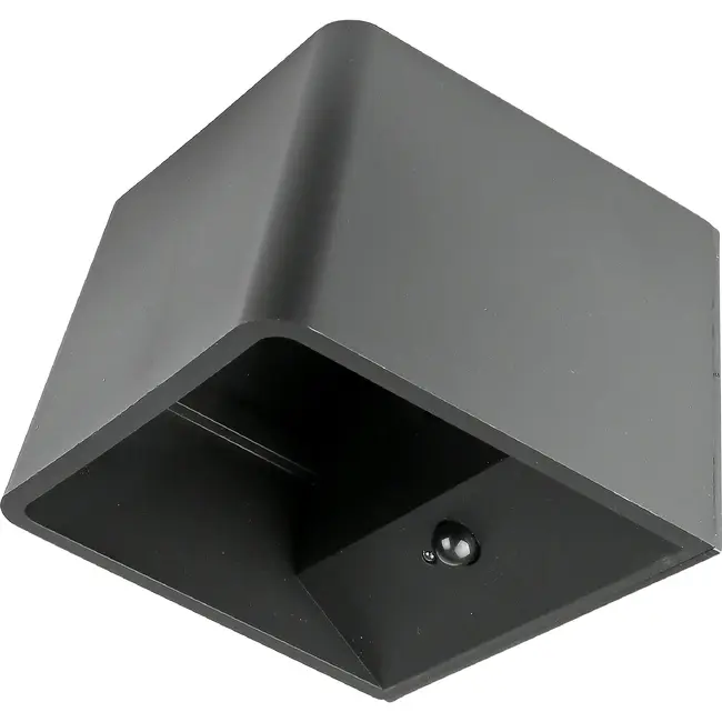 Hofftech Oplaadbare wandlamp met PIR-sensor 100 lumen matzwart IP20