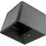 Hofftech Oplaadbare wandlamp met PIR-sensor 100 lumen matzwart IP20