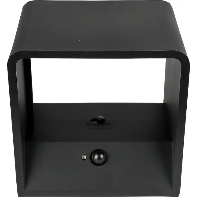 Hofftech Oplaadbare wandlamp met PIR-sensor 100 lumen matzwart IP20