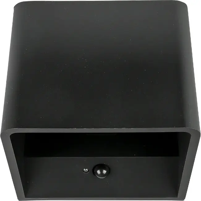 Hofftech Oplaadbare wandlamp met PIR-sensor 100 lumen matzwart IP20