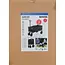 Benson Opvouwbare bolderkar 90 liter met brede 7 inch wielen 100 kg max
