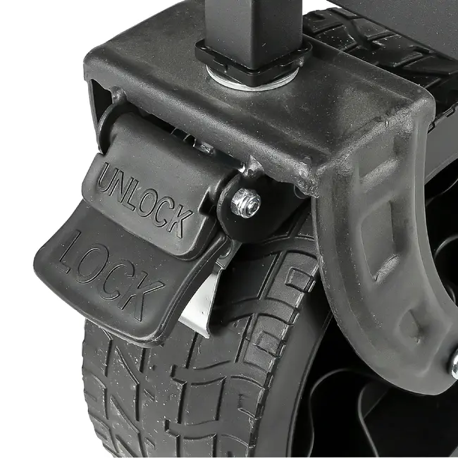 Benson Opvouwbare bolderkar 90 liter met brede 7 inch wielen 100 kg max