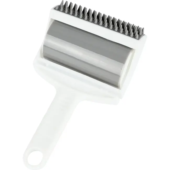 Benson Herbruikbare kledingroller wit voor haren, pluisjes en stof