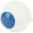 Benson Kledingroller bal herbruikbaar wit-blauw voor haren en stof