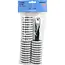 Benson Kledingroller set 3-delig met 110 kleefvellen zwart-wit