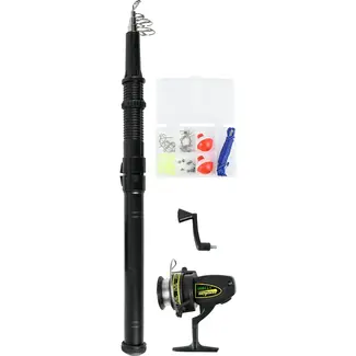 Benson Vishengelset 33-delig met telescopische hengel, molen en accessoires voor jonge beginners