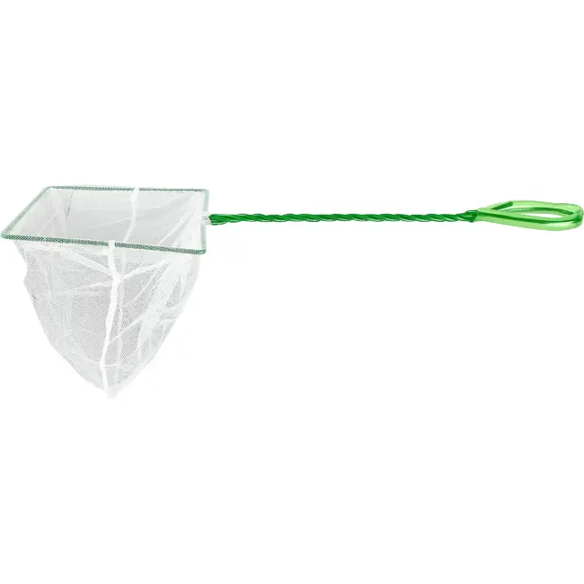 Benson Aquarium visnetje groen 17 cm - compact en handzaam schepnet