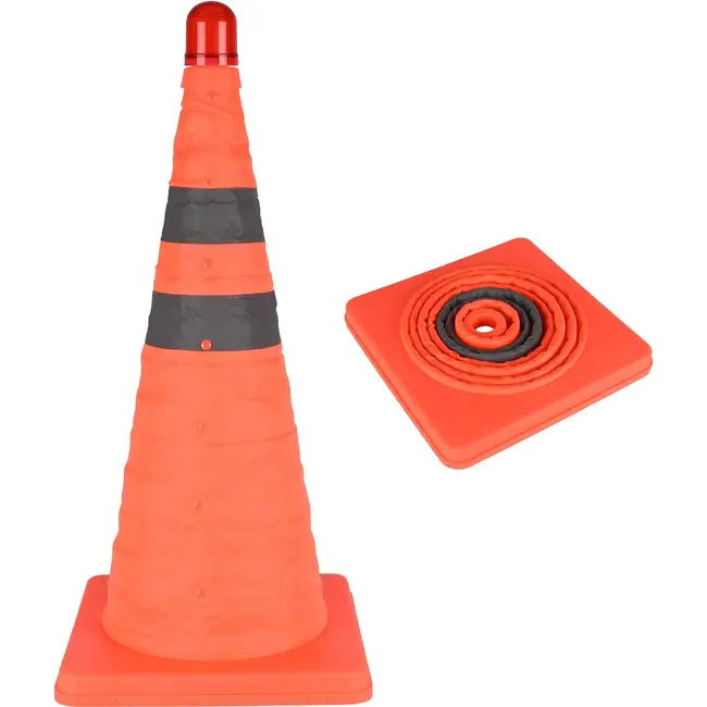 Benson Veiligheidspion 50 cm met licht en 2 reflecterende strepen