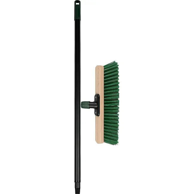 Benson Telescopische straatbezem 94-156 cm met kunststof haren