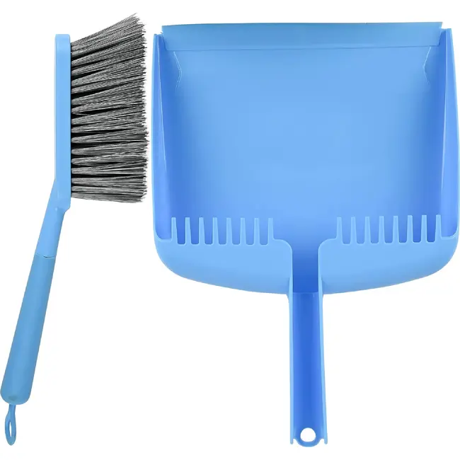 Benson Stoffer en blik deluxe 22 cm met tanden en rubberen lip