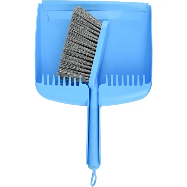 Benson Stoffer en blik deluxe 22 cm met tanden en rubberen lip