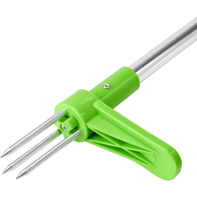 Benson Onkruidsteker 100 cm met lange steel en drie steekpennen