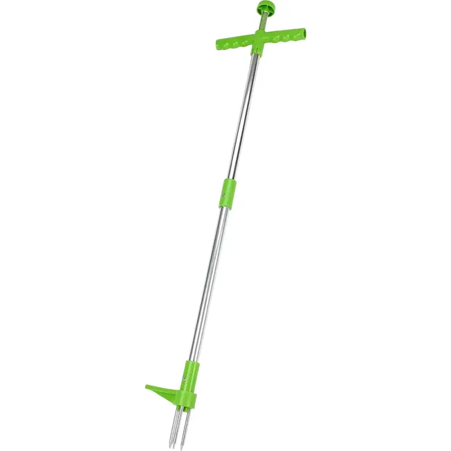 Benson Onkruidsteker 100 cm met lange steel en drie steekpennen