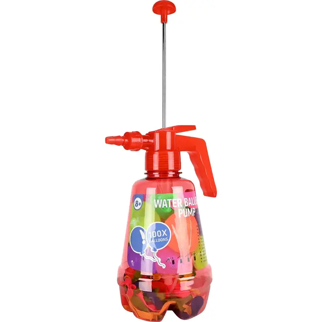 Benson Waterballonpomp met 100 ballonnen - 1,5 liter en 29 cm hoog