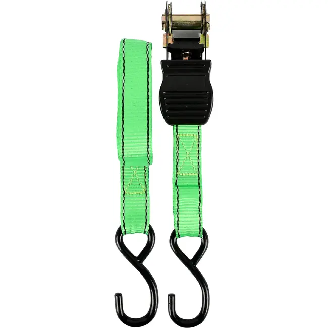 Benson Spanbandset 4-delig met ratel, 4 meter lang en 25 mm brede band
