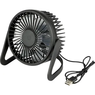 Benson Tafelventilator USB Ø 13 cm met 360° kantelbare standaard