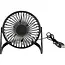 Benson Tafelventilator USB Ø 13 cm met 360° kantelbare standaard