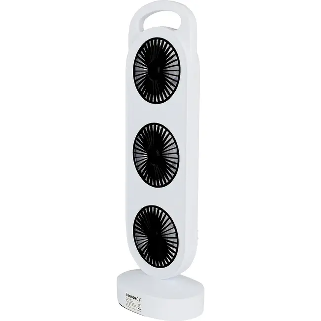 Benson Oplaadbare staande ventilator USB 36,5 cm met 3 standen