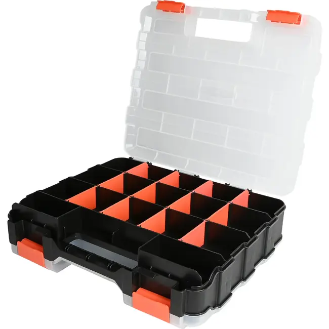 Benson Opbergbox 32 x 26,5 x 8,5 cm met vakverdeling en handgreep