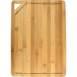 Benson Snijplank bamboe 28 x 39 cm met handgreep, sapgoot en 8 mm dikte