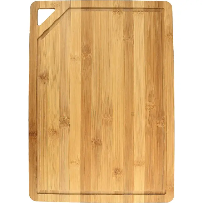 Benson Snijplank bamboe 28 x 39 cm met handgreep, sapgoot en 8 mm dikte