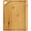 Benson Snijplank bamboe 22 x 28 cm met handgreep, sapgoot en 8 mm dikte