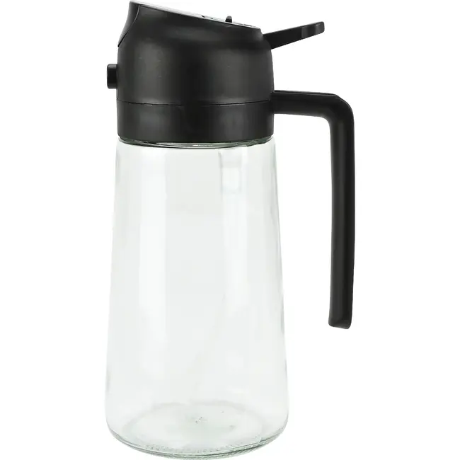 Benson Olieschenker 2-in-1 zwart 470 ml voor schenken en spuiten