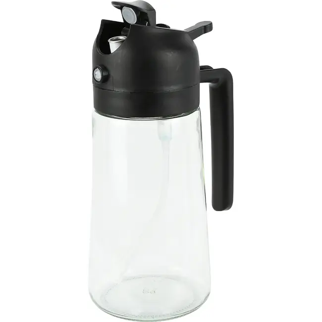 Benson Olieschenker 2-in-1 zwart 470 ml voor schenken en spuiten