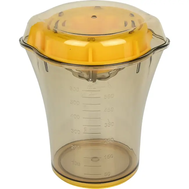 Benson Citruspers kunststof met opvangbak 200 ml en vruchtvleeszeef